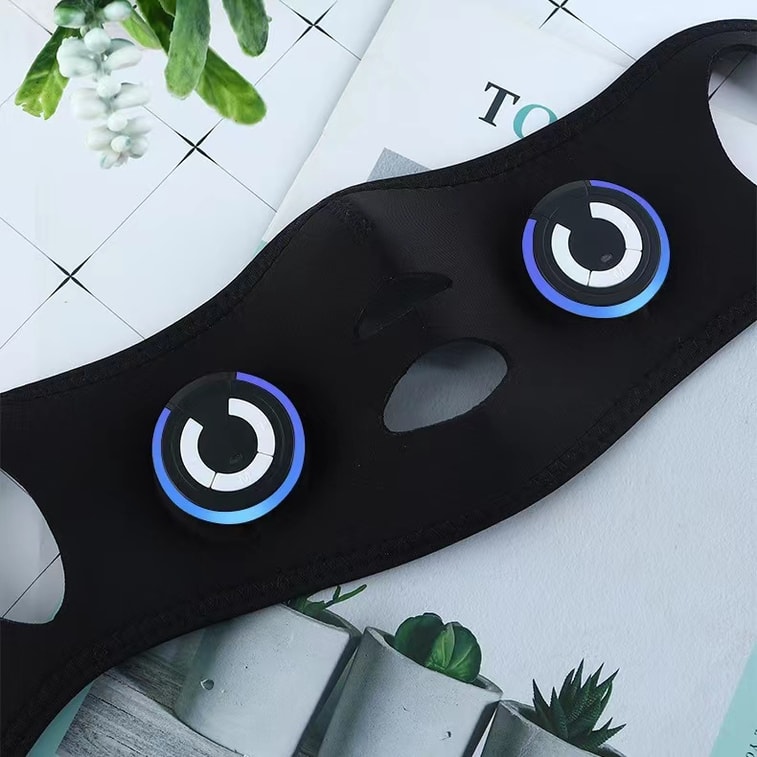 Faceless Massage Mask Black 1 PC 5