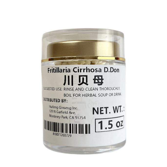 美国汇丰行 野生 川贝 1.5oz 清热润肺 化痰止咳
