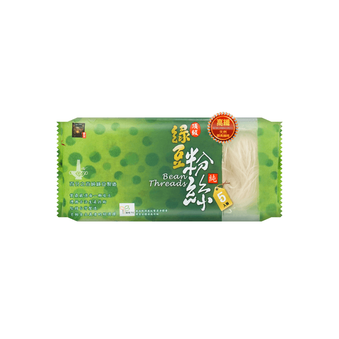 台湾宝鼎 顶级纯绿豆粉丝180g