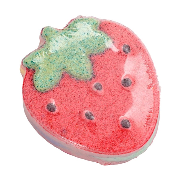 澡堂实验室BATHLAB 泡澡沐浴球 超多精油浴缸用 130g #绚烂莓莓 浅橘红色彩虹泡泡浴 6