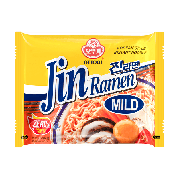 OTTOGI Asian Style Instant Noodle Jin Ramen Mild 120g - Yamibuy.com