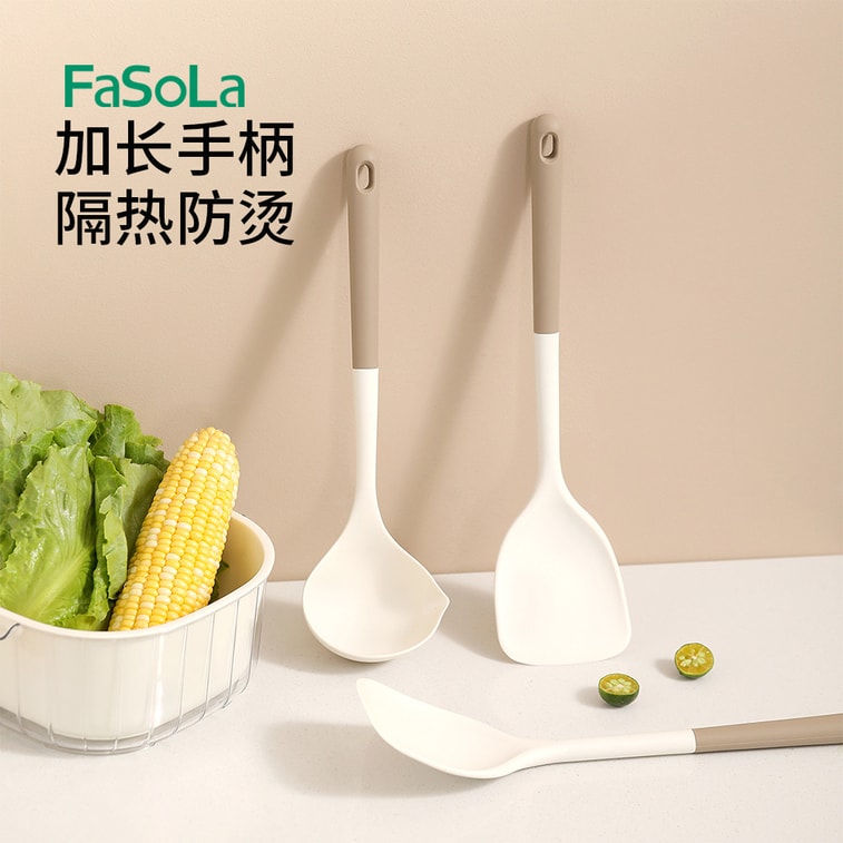 [GIFT] High Temperature Silicone Non-Stick Soup Ladle 5