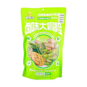 Légumes marinés mixtes et cacahuètes saveur épicée 12,7 oz 【Épicé et savoureux】【Mélange de 4 variétés】