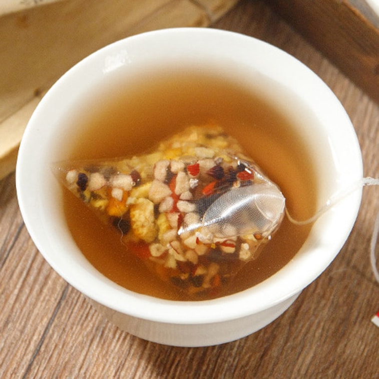 【Canada Direct Mail】 Sifanda Ginseng Ganoderma Lucidum Ten Treasures Tea 120g (6g×20P) Ginseng, Ganoderma Lucidum, Goji Berry, Mulberry, Burdock Root, etc. Herbal tea, Common office tea, Holiday gift Kidney tea, Men's daily health afternoon tea 6
