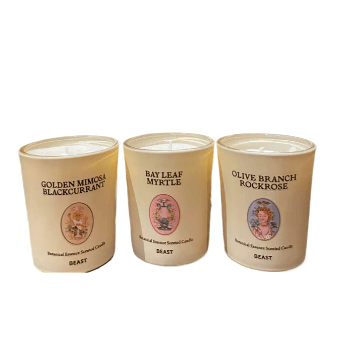 "Goddess Garland" Scented Candle 70G X 3 1Set
