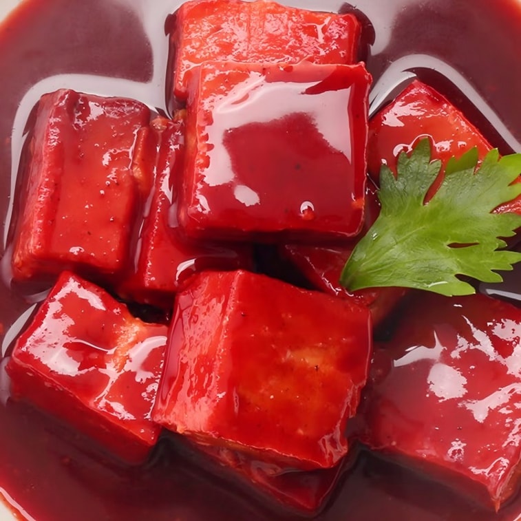 【中國直郵】 古鬆精製大塊腐乳醬豆腐霉豆腐拌麵拌飯醬中華老字號拌麵拌飯醬下飯菜火鍋蘸料原味大塊豆腐乳340g 4