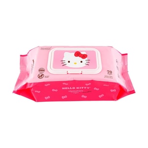 Kitty Design Wet Wipes Re-sealable Lid Household Cleaning Wipes 70 Counts