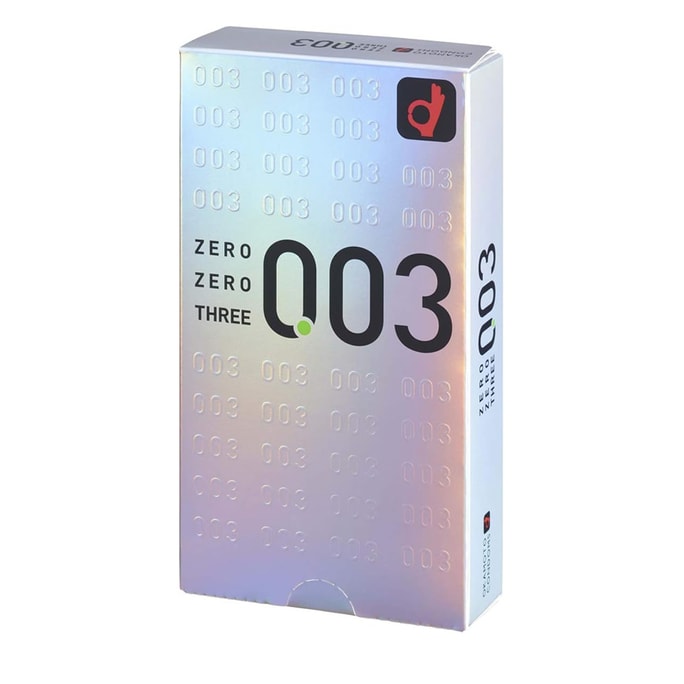 [일본 직배송] OKAMOTO 오카모토 003 플래티넘 에디션 씬 콘돔 콘돔 12팩