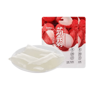 Lai 0-fat Konjac Juice Jelly Lychee Flavored Internet Famous Snack 120g * 1 Bags