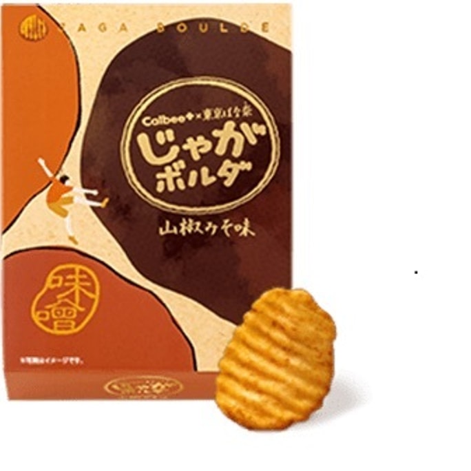 TOKYO BANANA x Calbee Sansho Miso Flavor Potato Chips 4 bags per package