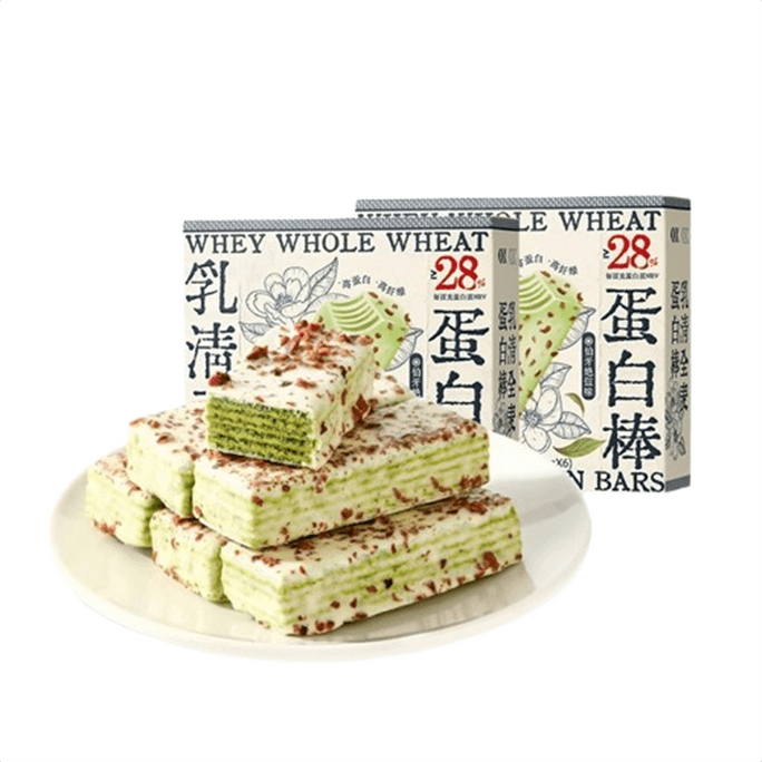 Whey Whole Wheat Protein Bar Boya Juxian Flavor 120g/ Box 