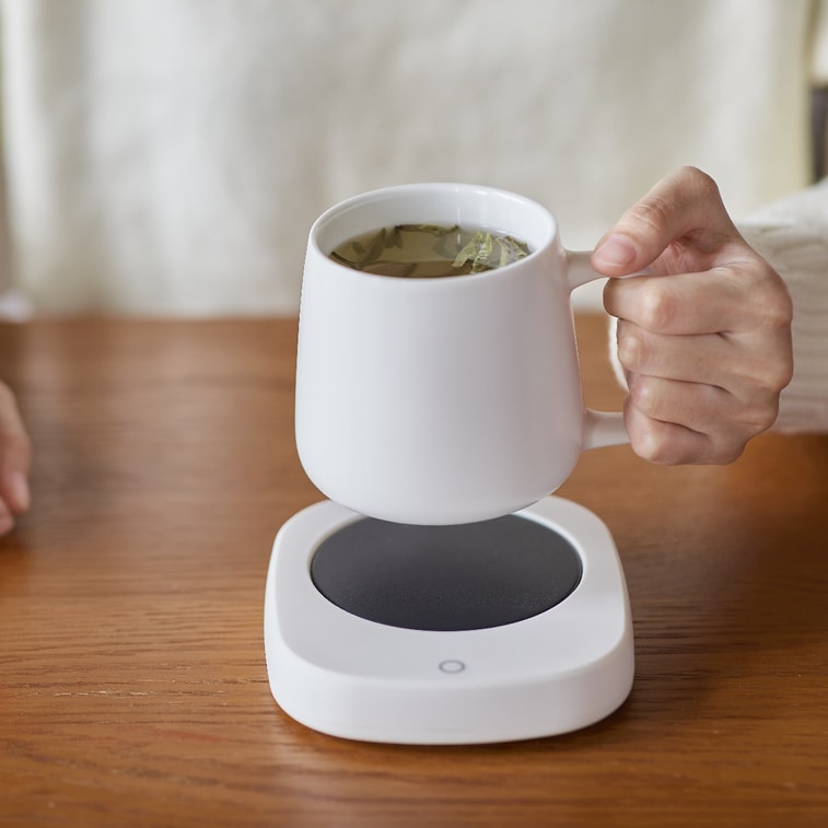 Constant Temperature Mug Warmer – 55°C Heating Pad for Milk & Coffee With Cup 4