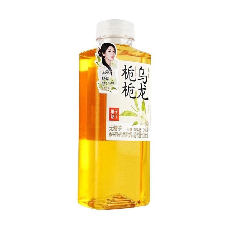 果子熟了 梔梔烏龍 梔子花味烏龍茶飲料 500ml【無糖】 8