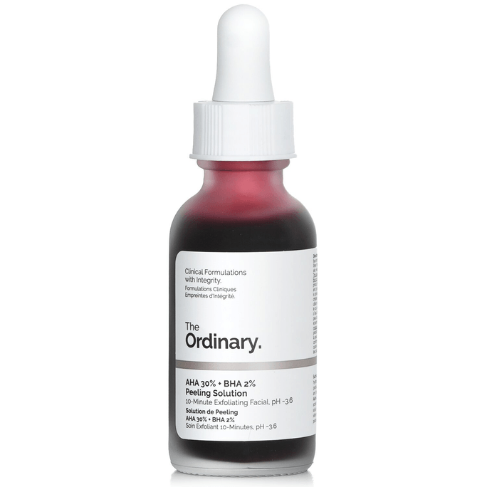 【香港直邮】 加拿大 The Ordinary AHA 30% + BHA 2% 去角质精华   30ml/1oz
