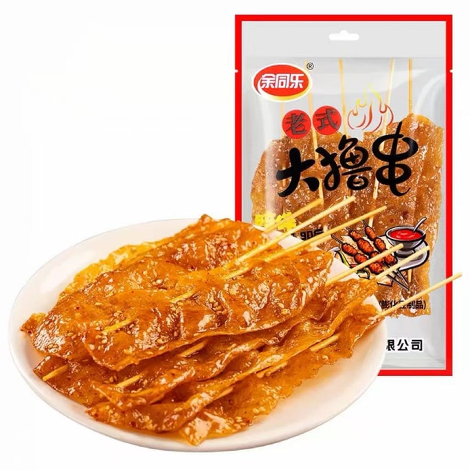 玉同楽 昔ながらの大きな串焼き、甘辛味、60g×2袋