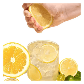 Passion Fruit Lemon Cold-Pressed Lemon Juice Concentrate NFC Fresh Fruit Cold-Pressed Sugar-Free Beverage 300g*1 Bag, 20 Packs