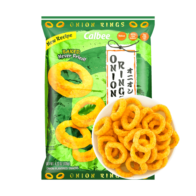 CALBEE Onion Rings, 4.23oz
