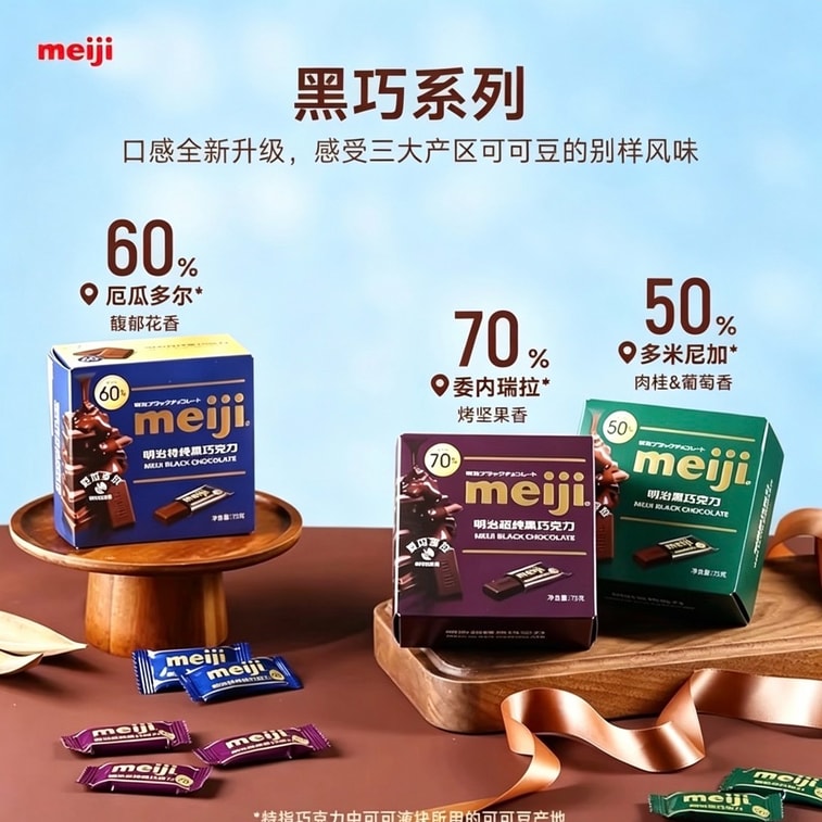 Extra Pure Black Chocolate 60% 75g/box Pure Cocoa Butter Fruity Flavor Premium Cocoa Beans Dairy-free Smooth Texture Individually Wrapped Ideal Holiday Gift 3