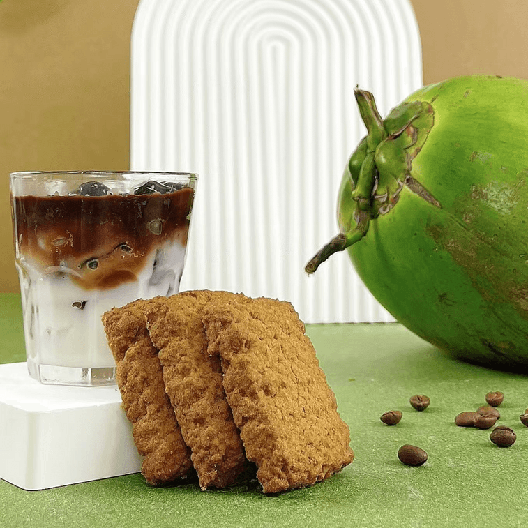 煌记 黄油咖啡酥 生椰拿铁味 120g 7