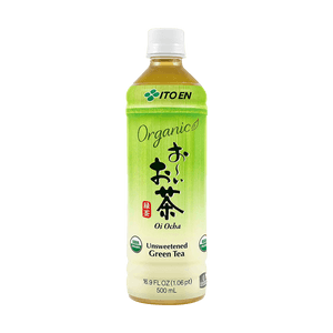 日本ITO EN伊藤园 有机无糖绿茶 500ml  【USDA有机认证】【0糖0脂0卡】