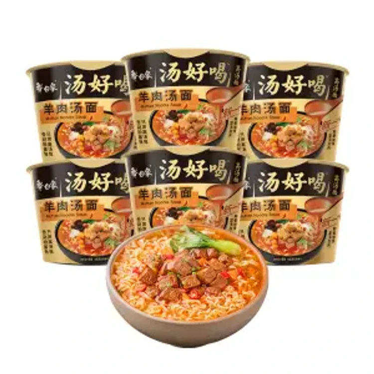 中国直送便】白象と美味しい羊肉麺のスープ 1樽 - Yami