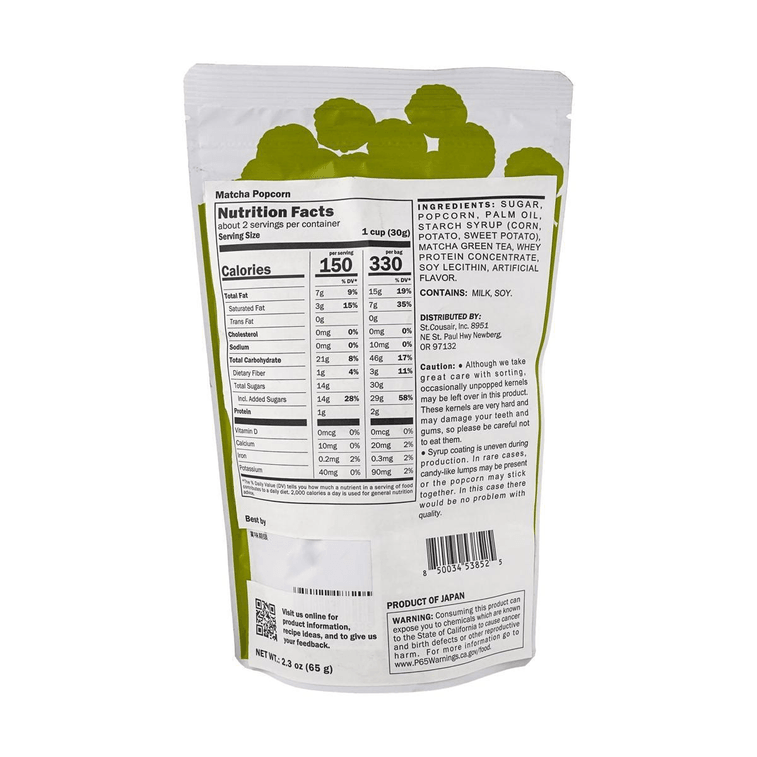 日本KUZEFUKU & SONS 久世福商店 抹茶爆米花 65g 3