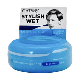 日本MANDOM曼丹 GATSBY杰士派 亮泽塑型发蜡 持久定型自然蓬松 80g