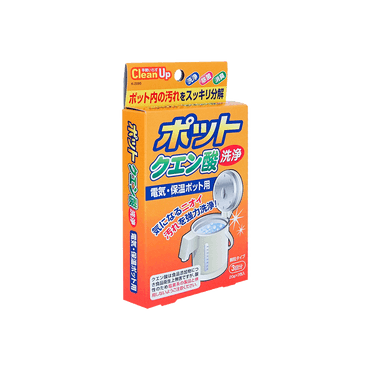 日本KOKUBO小久保 柠檬酸电水壶清洗剂 清洁水垢 20g*3包装