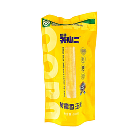 巴萌关小二 黄糯香玉米 200g【内蒙古黄金种植带 真空锁鲜】【健康0添加】【微波炉加热即食】【低脂粗粮早餐代餐】