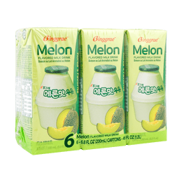 Melon Flavored Milk 6packs 1200ml