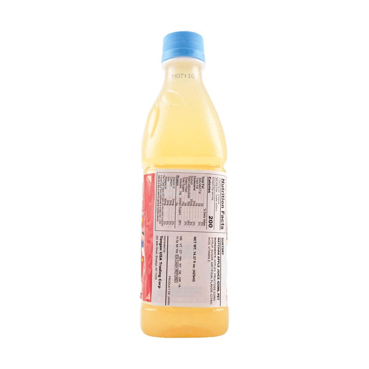 なっちゃんりんごジュース 14.3 fl oz【人工甘味料不使用】 12