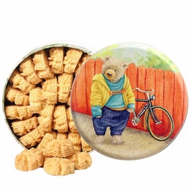 Jenny Bakery Premium Assorted Flavours Butter Cookies Butter Flower 640 g