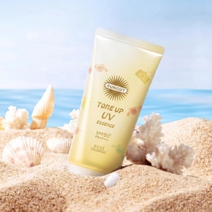 KOSE SUNCUT Tone Up UV Essence Lemon 80g