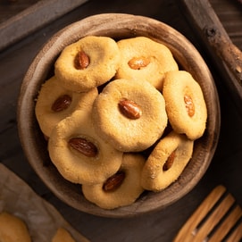 黄老五 坚果乳酥 坚果饼干巴旦木腰果 新年茶点 休闲零食  四川特产糕点 80克【山姆供应商生产厂家】新年茶歇