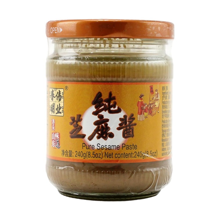 春明偉業 純芝麻醬 火鍋沙拉沾料涼皮調味料 240g 4