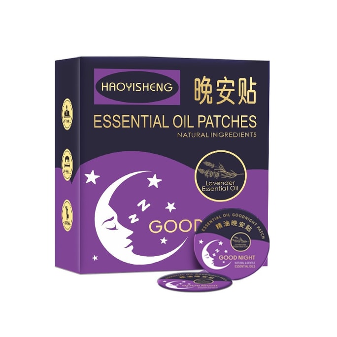 Sleep Patches Aromatherapy Essential Oil Quick Sleep Enhances Sleep Quality Sleep Aid For Adults&Children 7 Patches/Box