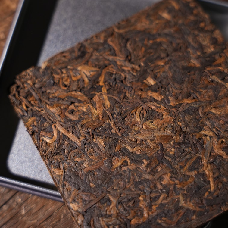  小師姐評茶 【美國現貨秒發】倚邦古樹普洱熟茶 大黑熟 2022年純料發酵 木質花香滋味醇厚 順滑如絲滿口生津 暖胃養生健康好茶 資深玩家收藏級品鑑 50克 4