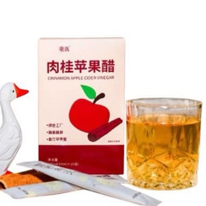 프리미엄 셀렉션 시나몬 사과식초, 식이섬유 음료, 체중 감량에 필수, 영양 가득한 사과식초 음료, 10개입, 무설탕 건강 음료, 식후에 적합, 식이섬유 보충, 소화 및 칼로리 조절에 도움, 건강 증진 및 신체 관리 지원