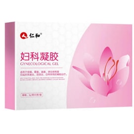 仁及 婦科凝膠抑菌 私處發炎照護 適用於子宮頸炎白帶黴菌性陰道炎 粉嫩養護 3g*5支/盒婦科凝膠(建議拍三盒)