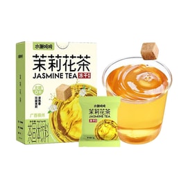 Jasmine Tea, Freeze-Dried Instant Tea Cubes,0.3oz【0 Sugar 0 Calories】