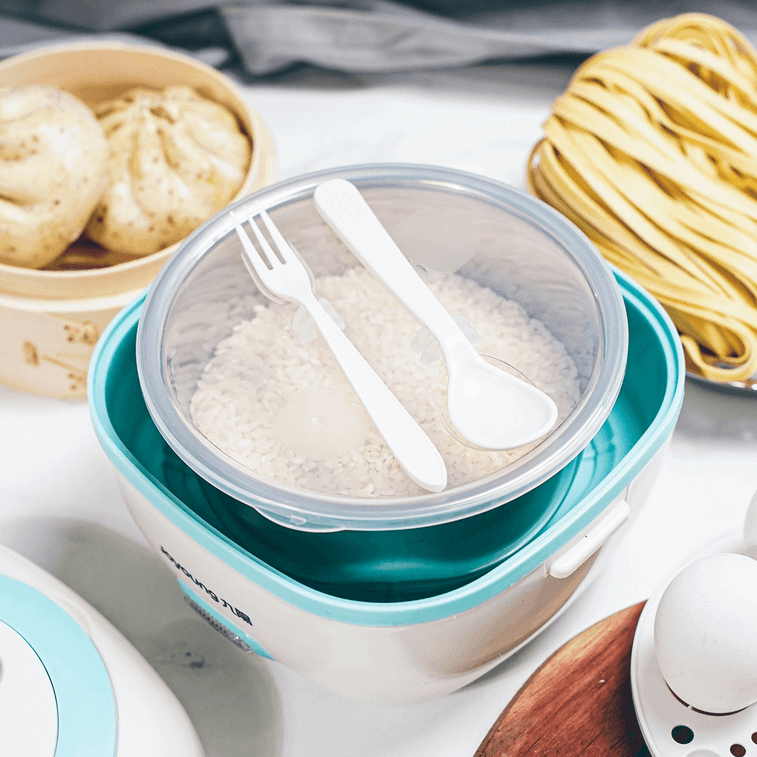 JOYOUNG九阳 迷你电蒸锅煮蛋器 蒸煮一体 自动断电防干烧 750ml #蓝色 JYF-10YM01 肖战代言【全美超低价】 5