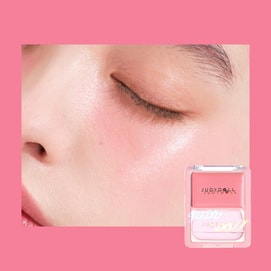 JUDYDOLL橘朵 水光光感腮红膏 单色腮红高光多用膏 3g #01 春醒桃 初醒冷桃粉 淡颜提亮膨胀色