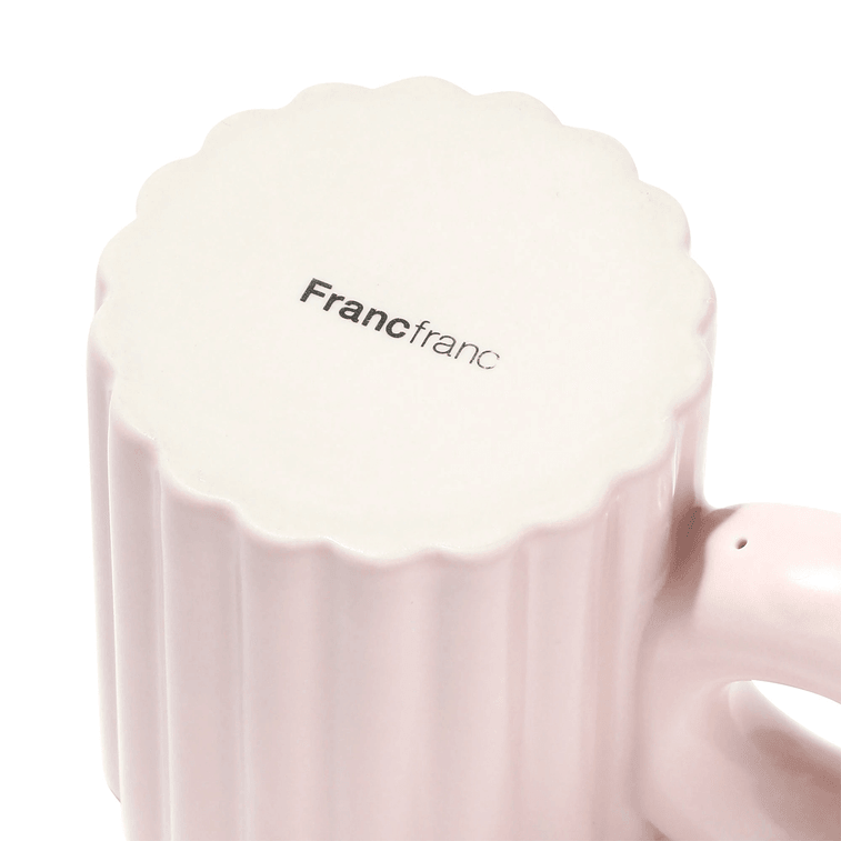 日本FRANCFRANC Potte 哑光杯子盘子餐具套装 粉色 棕色 5