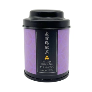 [台湾直邮]茶粒茶 原片茶叶 Mini黑罐 金萱乌龙茶 25g