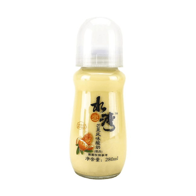 【抖音网红奶嘴式酸奶】水恋湾 风味酸奶 芒果味 280g