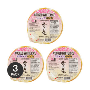 1-Minute Cooked Sticky Rice, 7.4 oz *3【3 Pack】【Microwavable Rice】【Instant Rice】
