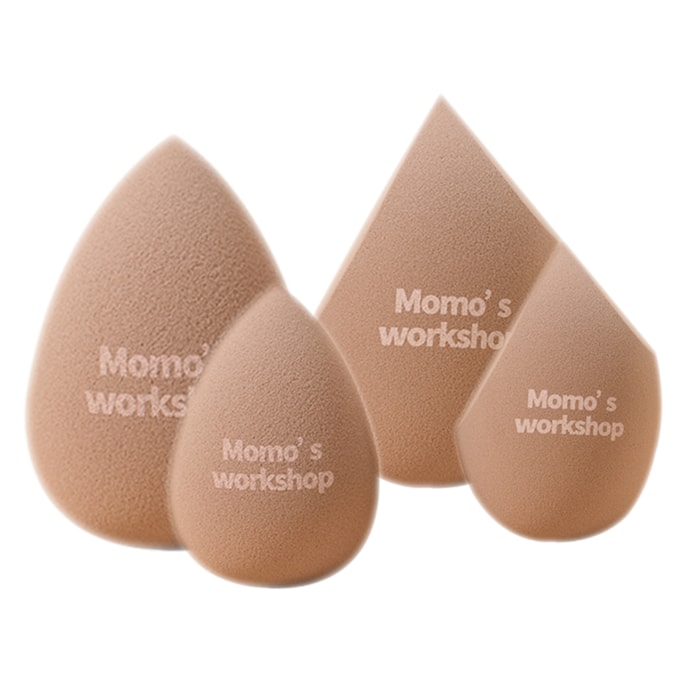 Makeup Sponge Set Latex-Free Beauty Sponge Blenders For Flawless Foundation Concealer 4pcs