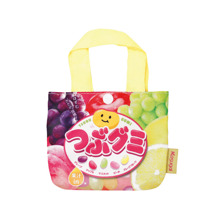 Peko-chan Foldable Shopping Bag Red【Candy】1 piece - Yami.com