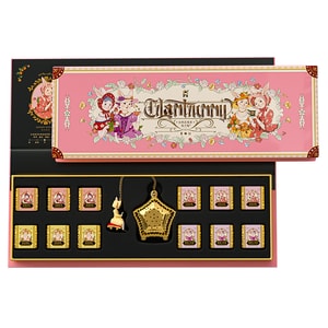 Natural Fruit & Flower Tea Brick Gift Box (48g) - Real Fruit Cold/Hot Brew Birthday Gift