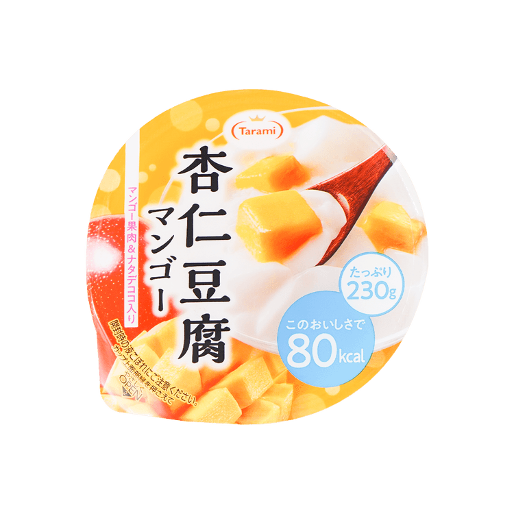 新意甜品 日本tarami 杏仁豆腐芒果味238g 亚米